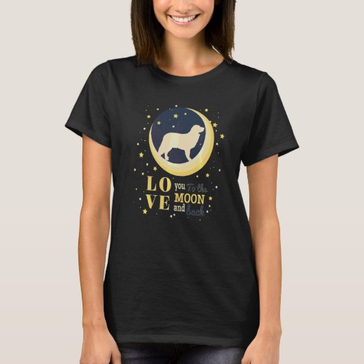 Liefde Nova Scotia Duck Tolling Retriever Hond naa T-shirt (Voorkant)