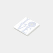 Liefde Ochtendglorie Klassiek Post-it® Notes (Schuin)