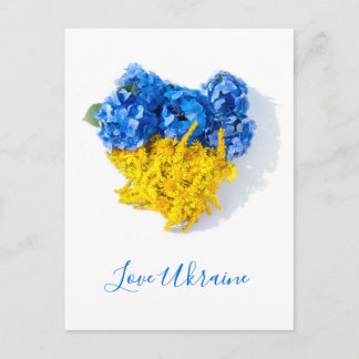Liefde Oekraïne Bloemkunst Briefkaart