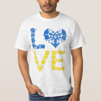 Liefde Oekraïne Hart Oekraïners T-shirt