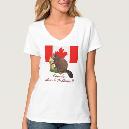 Liefde of laat het los t-shirt (Voorkant)