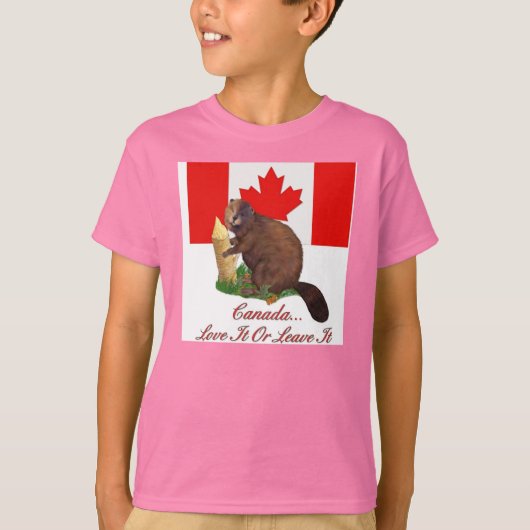 Liefde of laat het los t-shirt (Voorkant)