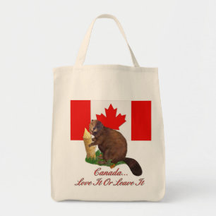 Liefde of laat het los tote bag