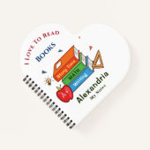 Liefde om boeken te lezen Lezer personaliseren (Voorkant)