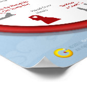 Liefde om de klok heen: 12 liefdeszuren poster (Hoek)