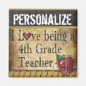 Liefde om een leraar in de vierde klas te zijn magneet (Voorkant)