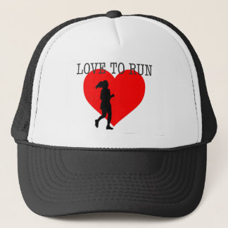 Liefde om mama op een raket te brengen trucker pet