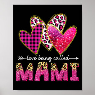 Liefde om mami oma valentijnsdag moeders genoemd t poster