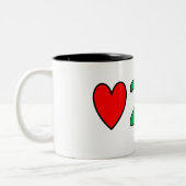 Liefde om mok te delen (Links)
