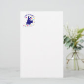 Liefde om te dansen briefpapier (Staand voorkant)