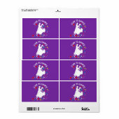 Liefde om te dansen etiket (Full Sheet)