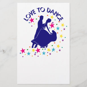 Liefde om te dansen flyer