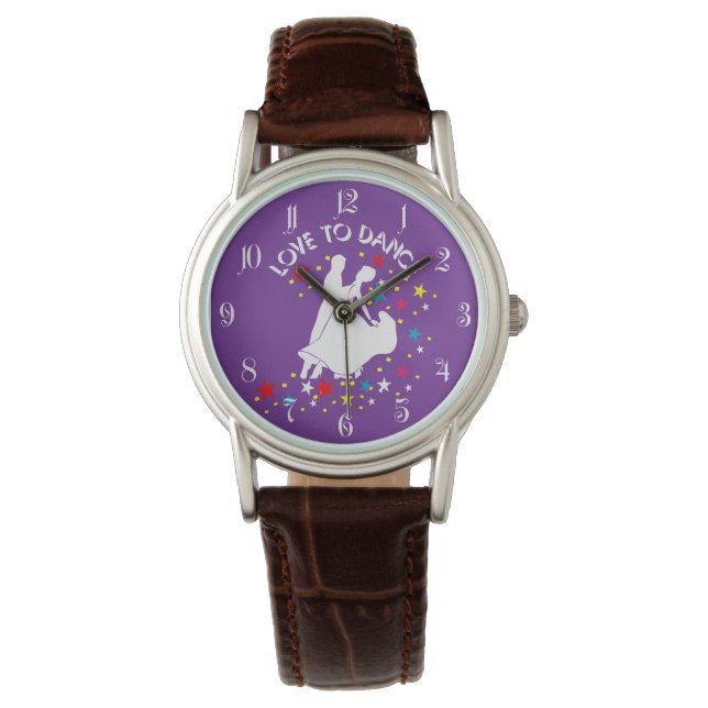 Liefde om te dansen horloge (Voorkant)
