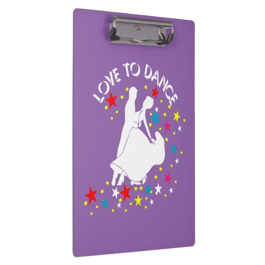 Liefde om te dansen klembord (Rechts)