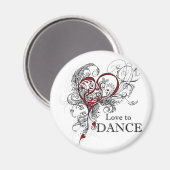 Liefde om te dansen Magneet (Voorkant / Achterkant)