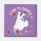 Liefde om te dansen magneet (Voorkant)
