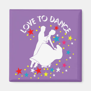Liefde om te dansen magneet