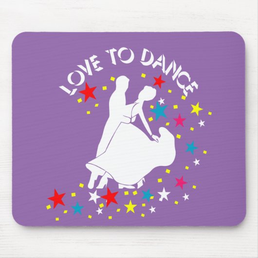 Liefde om te dansen muismat (Voorkant)