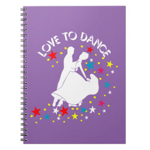 Liefde om te dansen notitieboek