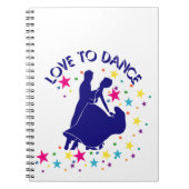 Liefde om te dansen notitieboek (Voorkant)