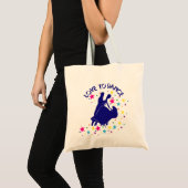 Liefde om te dansen tote bag (Voorkant (product))