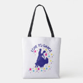 Liefde om te dansen tote bag (Achterkant)