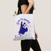 Liefde om te dansen tote bag (Dichtbij)