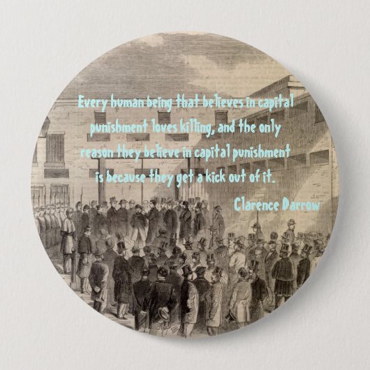 Liefde om te doden ronde button 4,0 cm (Voorkant)