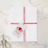 Liefde om te koken Chef Pet Bon Appetit Cadeaulabel (Met Touw)
