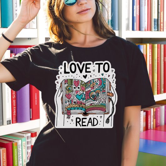 Liefde om te lezen Tshirt
