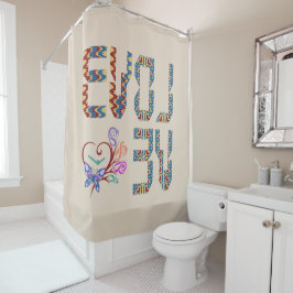 Liefde om te ontwikkelen | Heruitvinden jezelf Douchegordijn