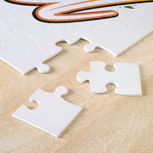 Liefde om te reizen legpuzzel (Zijkant)