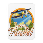 Liefde om te reizen magneet (Verticaal)