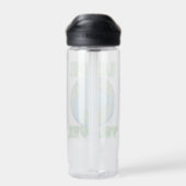 Liefde om te reizen waterfles (Achterkant)