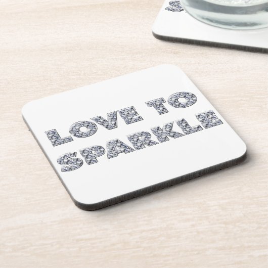 Liefde om te sparen bier onderzetter (Linkerzijde)