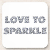 Liefde om te sparen bier onderzetter (Voorkant)