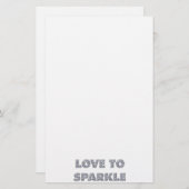 Liefde om te sparen briefpapier (Voorkant / Achterkant)