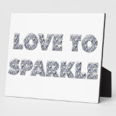 Liefde om te sparen fotoplaat (Zijkant)