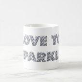 Liefde om te sparen koffiemok (Center)