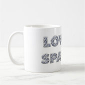 Liefde om te sparen koffiemok (Links)