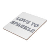 Liefde om te sparen tegeltje (Zijkant)