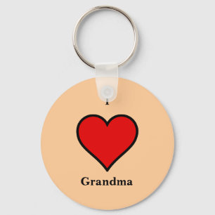 Liefde Oma Sleutelhanger 