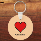 Liefde Oma Sleutelhanger  (Voorkant)
