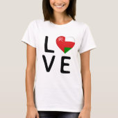 Liefde - Oman Flag T-shirt (Voorkant)