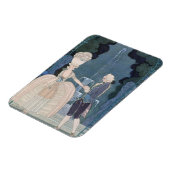 Liefde onder de fontein, illustratie voor 'Fetes G Magneet (Linkerzijde)