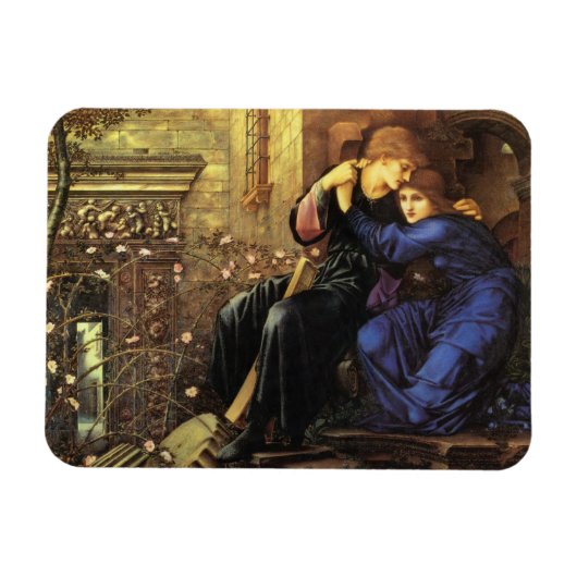 Liefde onder de Ruins Fine Art Magneet (Horizontaal)