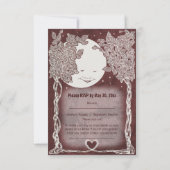 Liefde onder de sterren, 3,5x5 RSVP Kaartje (Achterkant)