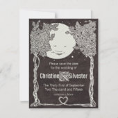 Liefde onder de sterren, bewaar de datum save the date (Voorkant)