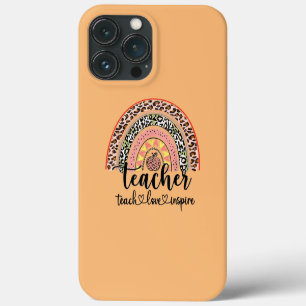 Liefde Onderwijzen Inspireren Luipaard Regenboog L Case-Mate iPhone Case