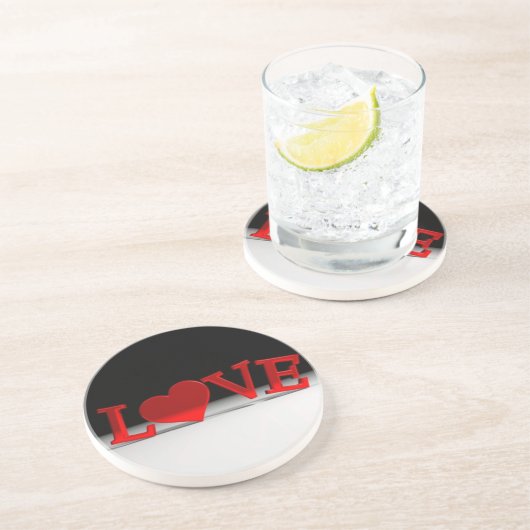 Liefde Onderzetter (Zijkant)